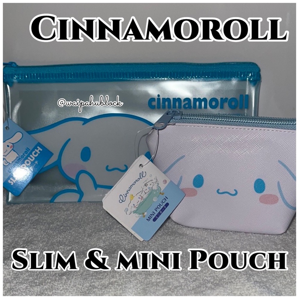 Sanrio Cinnamoroll Slim Pouch & Mini Pouch